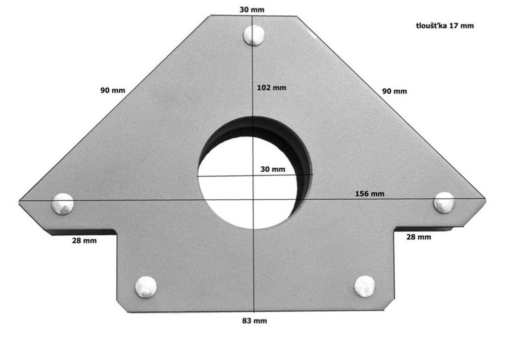 42.04-430-22 magnet uhlový, nosnosť do 22kg