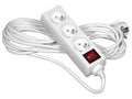 kabel prodlužovací 5 m 3 zásuvky průřez 1,5mm2 42.18-KAB005-3