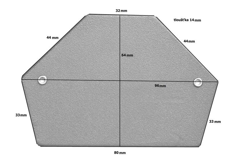 42.04-432-11 magnet uhlový 6-hranný, nosnosť do 12kg