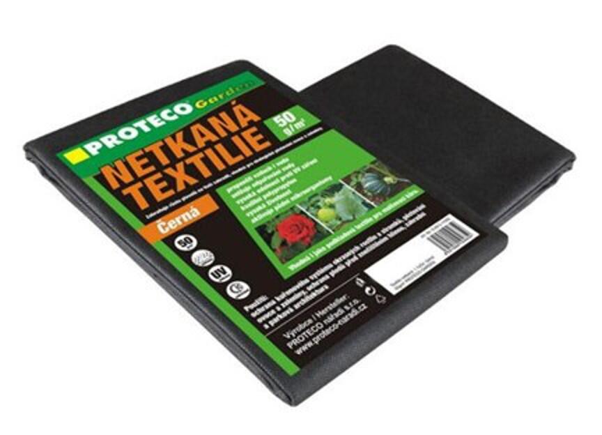 10.89-C-32005 textilie netkaná 3.2 x 5 m černá 50g/m2