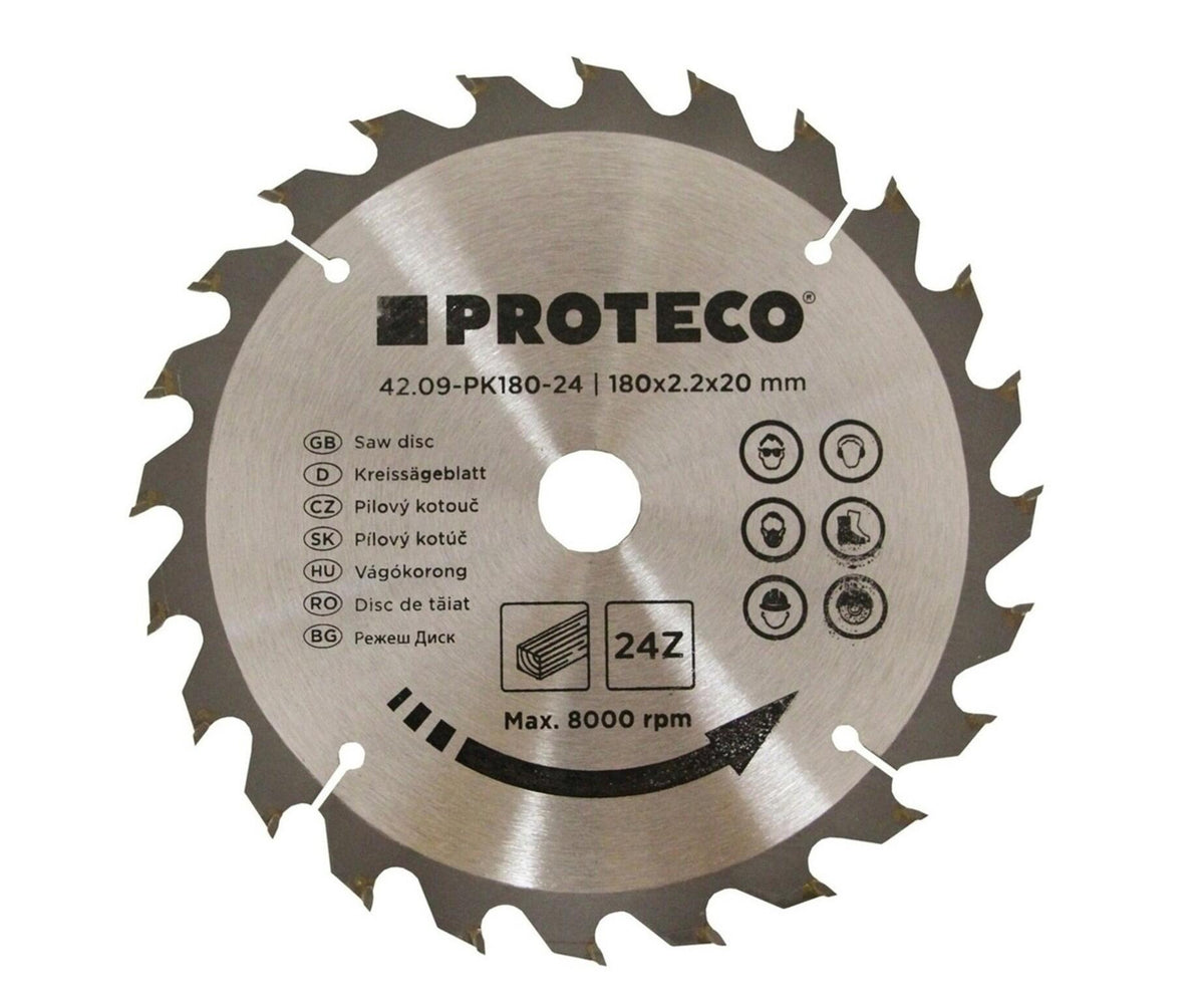 09-PK180-24 kotouč pilový SK 180x2.2x20 24z