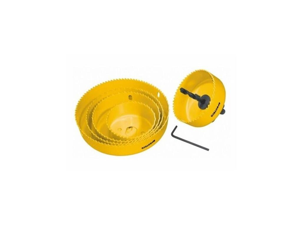 02-10176 sada vykružovacích pil v kufru 54,64,72,82,95mm