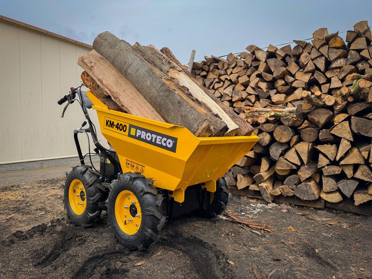 51.03-KM-400 Motorový dumper 4,1 kW s nosností 400 kg