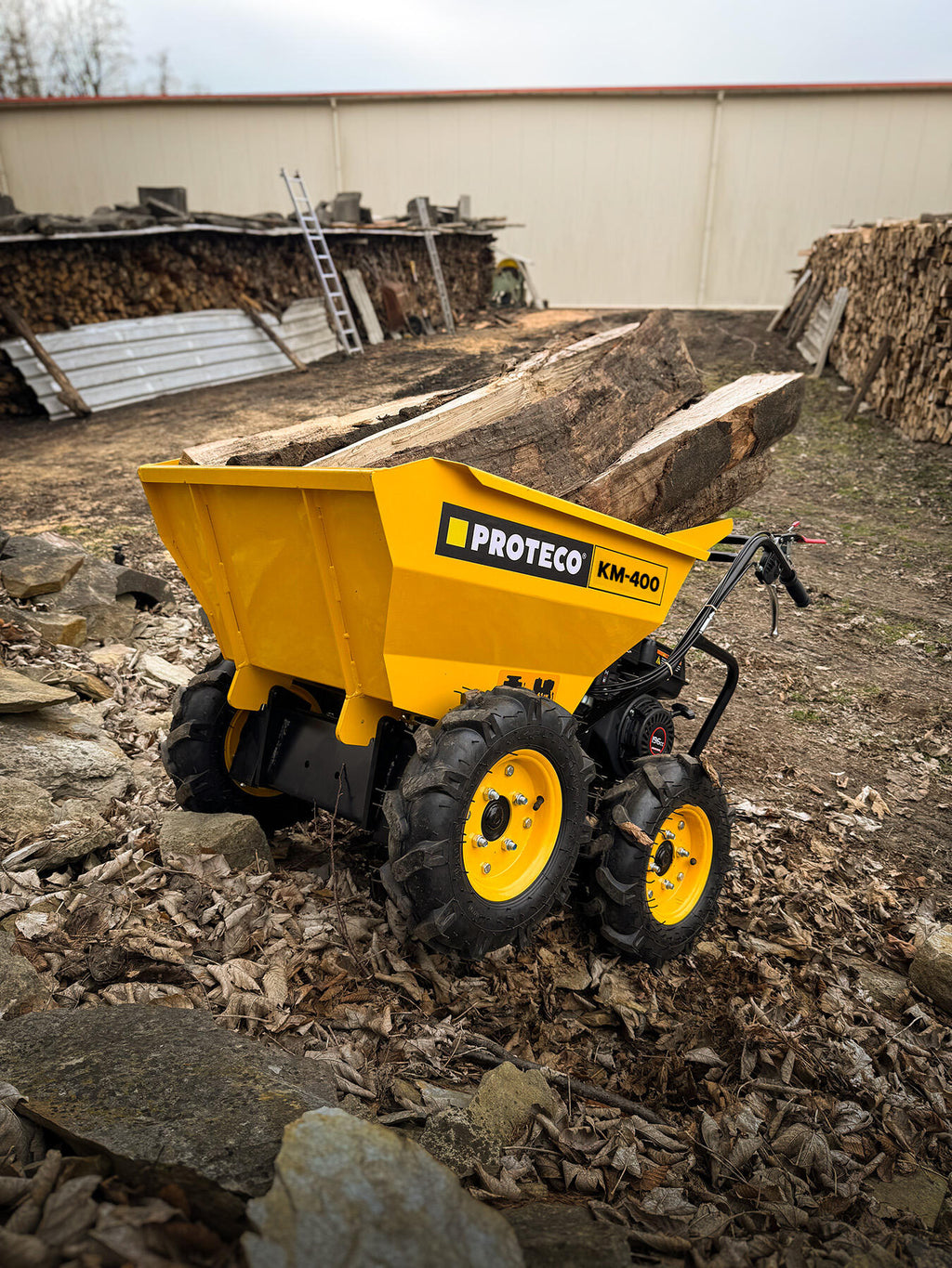 51.03-KM-400 Motorový dumper 4,1 kW s nosností 400 kg