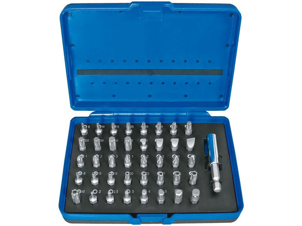 09-1740 sada bitů 1/4" 41 dílů: držák+bity+box