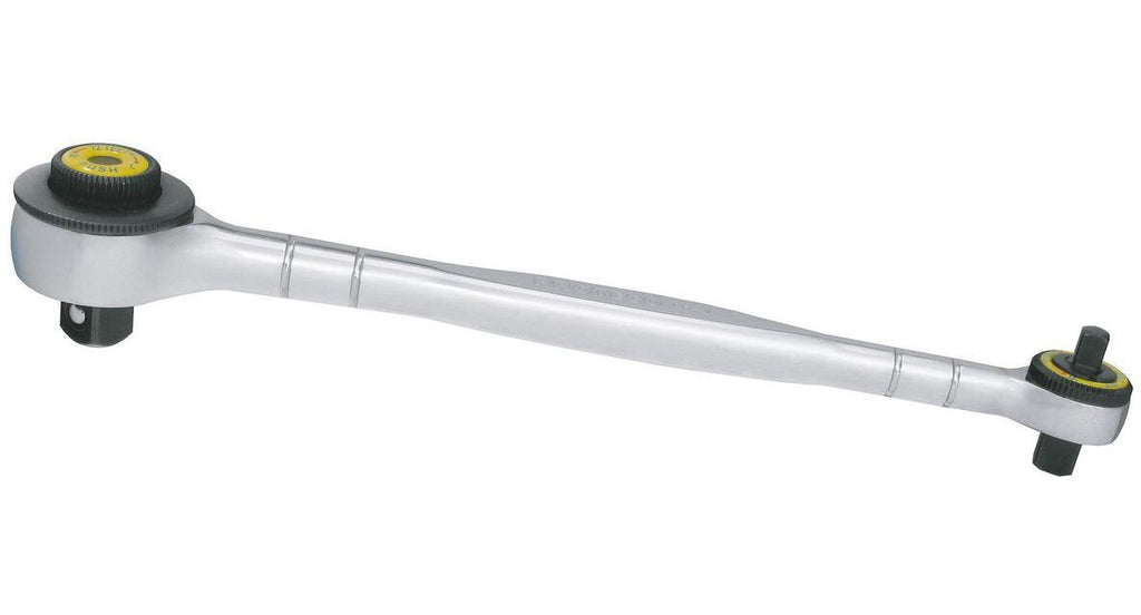 07-1000-06 ráčna trojitá 1/4", 3/8", 1/2" 72z celokovová 250 mm