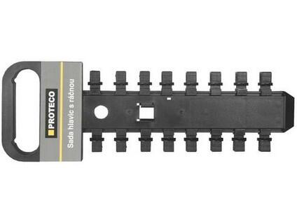 120-91 držák hlavic 1/2" plast.prázdný (pro 16 hl.)