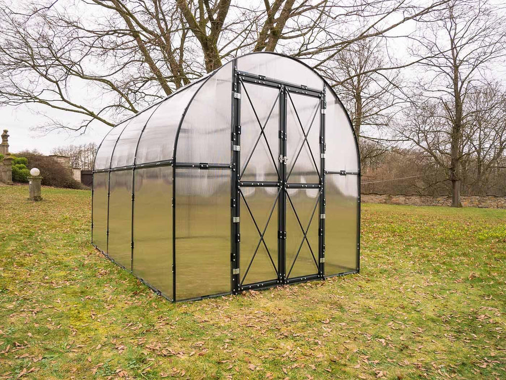 skleník obloukový 310 x 205 x 205 cm, polykarbonát 4,5 mm