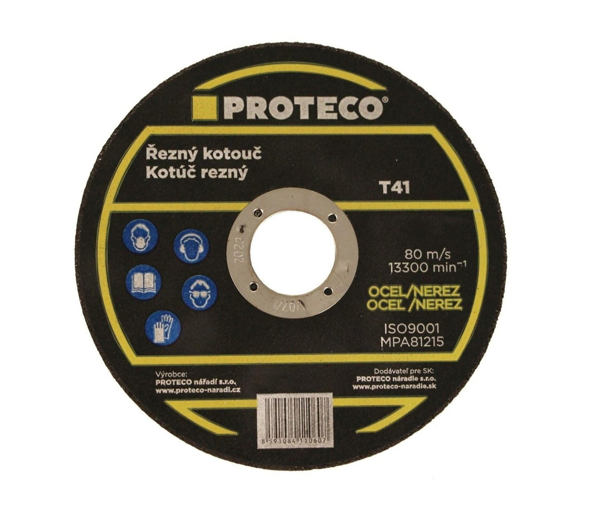 10.20-R-180-16 kotouč řezný 180x1.6x22.2mm, rovný, ocel-nerez