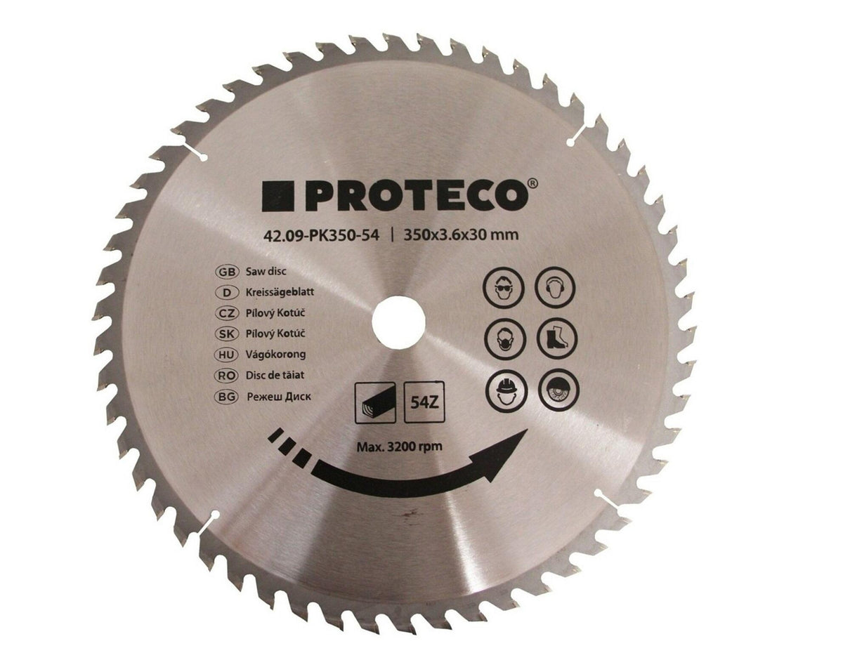 4209PK35054 kotouč pilový SK 350 x 3.6 x 30 54z