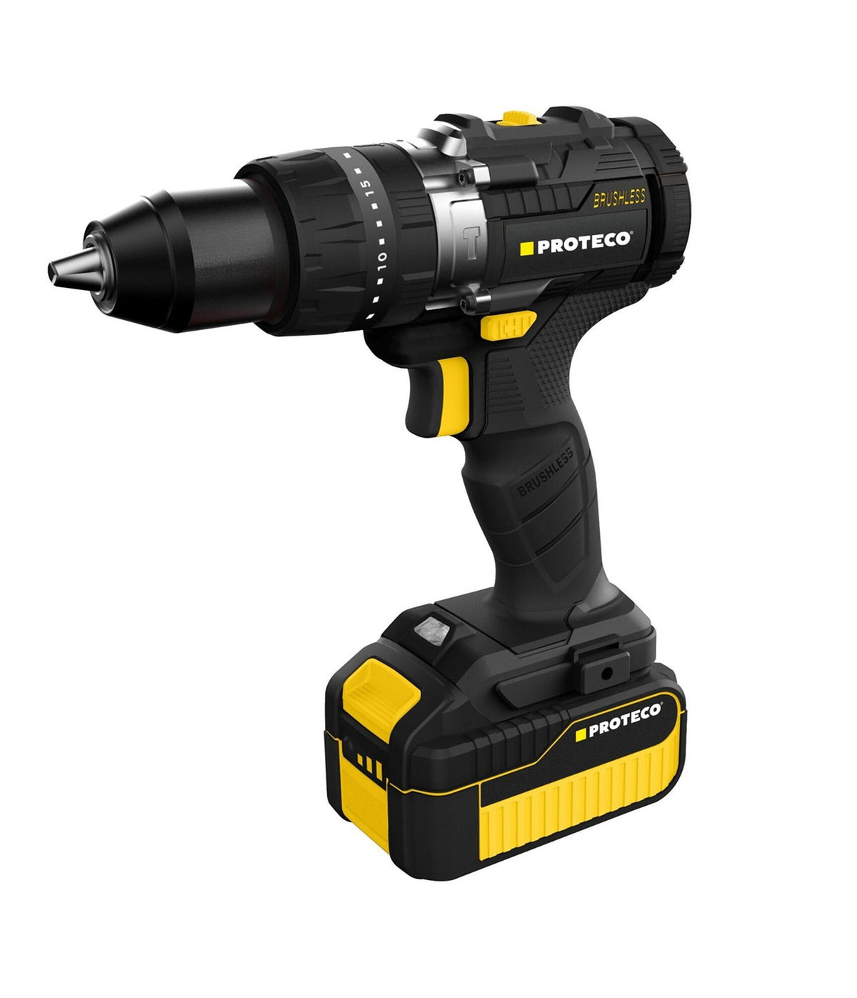 PROTECO 51.10-AV-20-02 vrtačka s příklepem akumulátorová 2-13mm 20V, 1 akumulátor