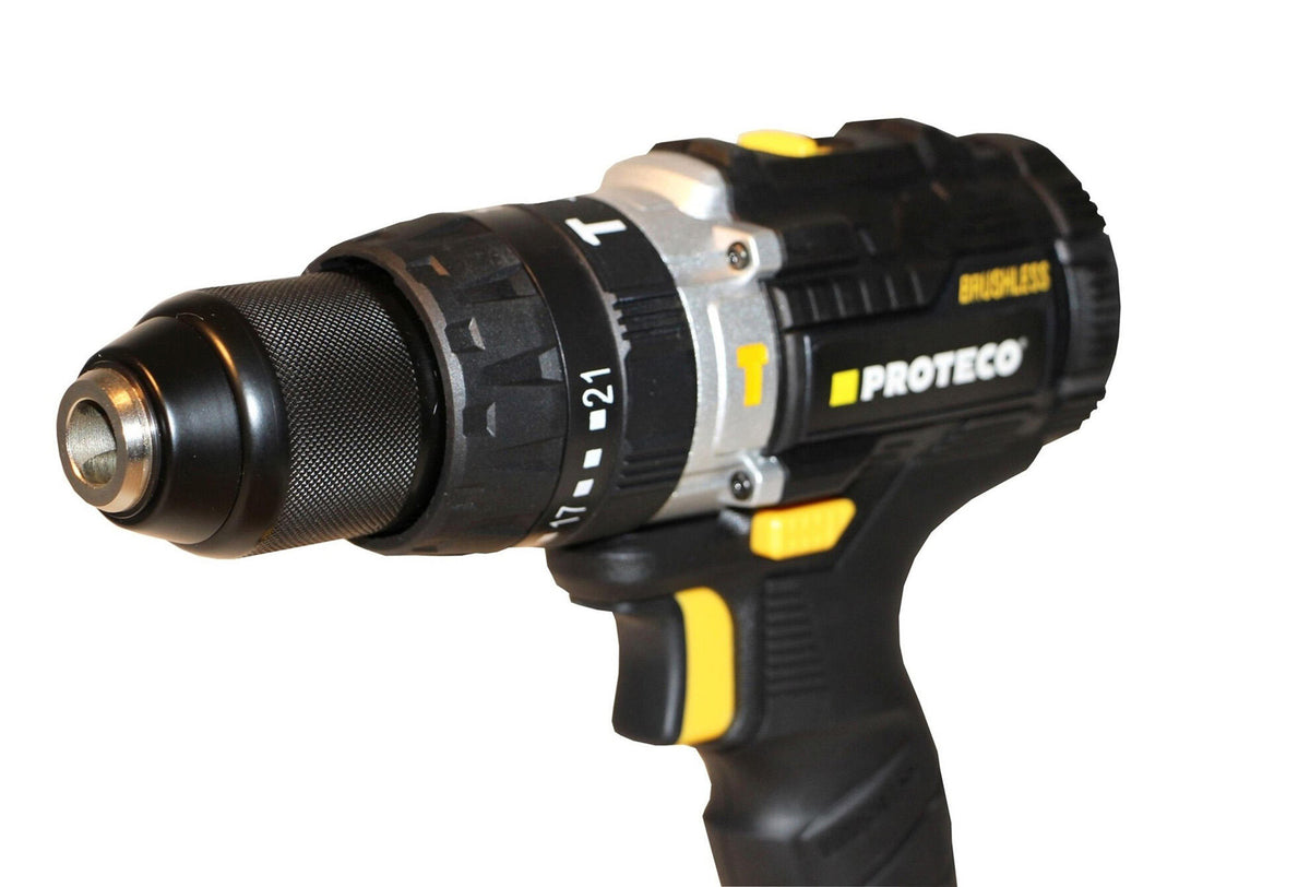 PROTECO 51.10-AV-20-02 vrtačka s příklepem akumulátorová 2-13mm 20V, 1 akumulátor