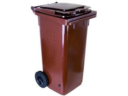 10.86-P240-BIO popelnice 240 L plastová BIO s kolečky