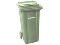 10.86-P120-Z popelnice 120 L plastová zelená s kolečky