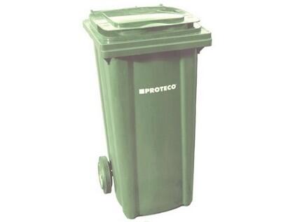 10.86-P120-Z popelnice 120 L plastová zelená s kolečky