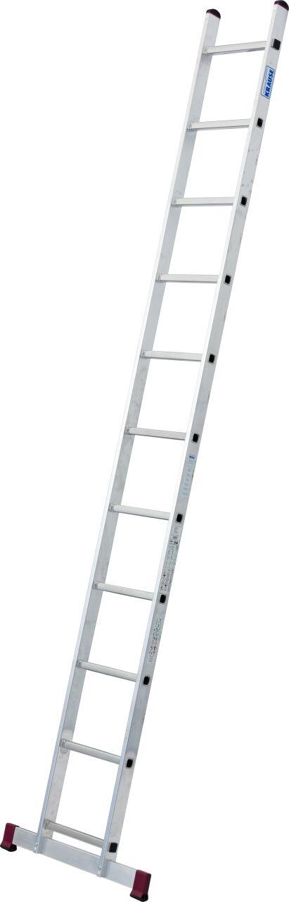 10.66-1-11-KR žebřík opěrný hliníkový 11 příček 310cm se stabilizátorem