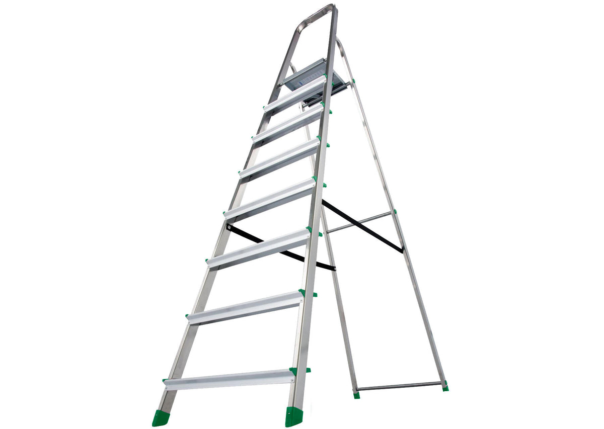 6618-KR schůdky Al 8-stupňové, nosnost 150kg