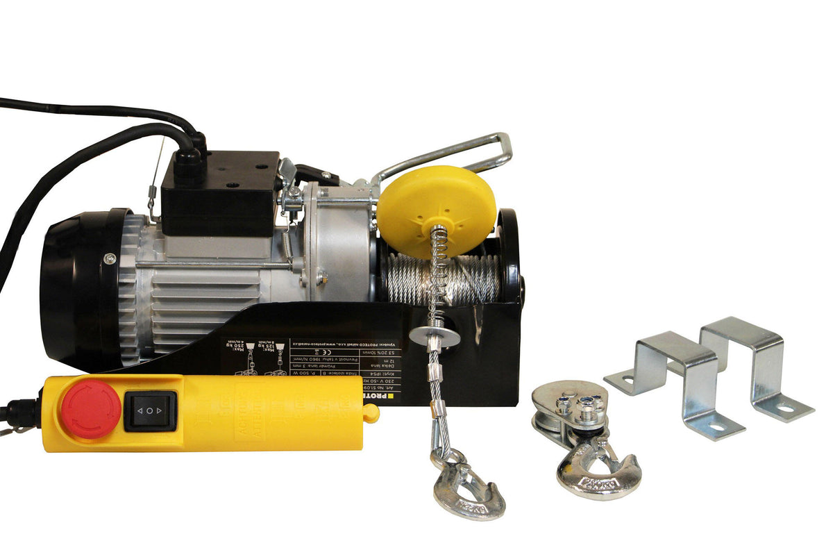 naviják lanový elektrický 800/400 kg 51.09-NLE-400