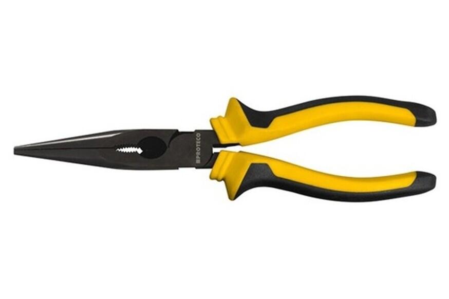 02-E200-V kleště pro elektroniku 200mm dvouplast, vyosený čep