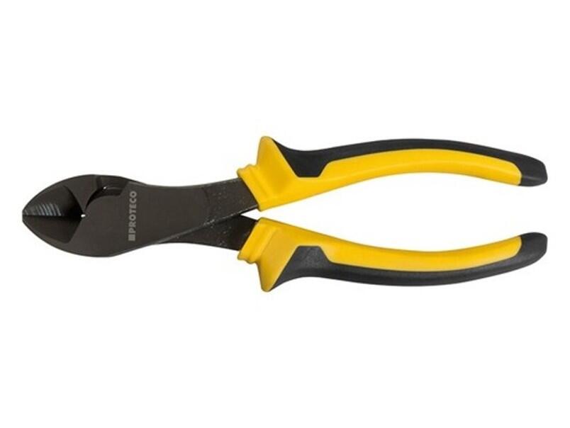 02-BSP180-V kleště boční štípací 180mm prodloužené dvouplast, vyosený čep